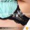 Ailida Top Quality Fantasy Lingerie Front Closure Lace Bra With Crossback