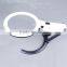 Skin Analyser 10 LED Rechargeable Lamp Led Magnifier 20X Desktop Magnifier Fluorescent Lamp Magnifier 8x