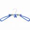 New design Metal+PVC coated multifunctional clothes hanger