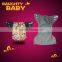 Eco friendly Charcoal bamboo lining pocket Baby cloth diaper bamboo inner MINKY cloth diaper