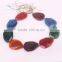 Full Strand Drop Faceted Crackle Multicolor Agate Gem stone For DIY Necklace Bracelat Making Spacer Loose Beads