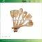 2015 Bamboo Tool Wooden Kitchen Cooking Spatula Set 6 Pc Spoon Fork Food Stir Utensil