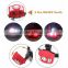 3W+4 Red LED Headlight Camping Headlamp Outdoor Emergency Head Torch Rubber Priting