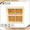HOT SALE Decorative china factory leather wooden tray