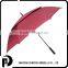 Profession Manufacturer Wholesale Fibre Bone Golf Umbrella Straight Rod Windproof Golf Umbrella Double Long Handle Golf Umbrella