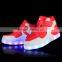 2016 The Newest High Neck Shoes For Girls LED Light Up Shoe