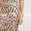 Wholesale factory price fashion customer leopard print latest model sexy half skirt girl