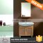 Cheap Sink And Top Curved Bathroom Vanity For Sale