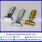 T-head bolts with square neck bolts , Hot Dip Galvanized (H.D.G) /Galvanized with black /yellow zinc plated/blue white