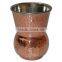 Copper Tumbler Napa Style Hammered