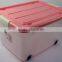 Big size storage box plastic storage box with wheels