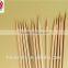 18cm long bamboo fruit fork with paddle shape