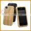 Top Quality 100% natural real wood bamboo durable cell phone case