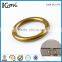 Solid Metal Antique Brass Steel Round Ring, O-ring For Bags