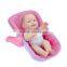 Hot Customized Reborn Baby Doll 16" Lifelike Realistic Soft Vinyl Toys Girl/OEM Lifelike Eco-friendly Vinyl Toy Doll Manufacture
