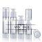 WY0201 high quality SAN airless bottle, aluminum pump airless bottle