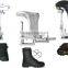 Rotary two head PU injection safety shoes making machine