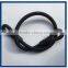 Red PVC coated nylon gym cable with nylon ball