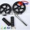 2016 Hot Sell!! Dual AB Wheel For ABS / Abdominal Roller Workout Exercise Fitness