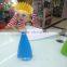 2015 cartoon lady pan brush, plastic pot brush, plastic dish brush