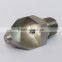 V shaped high impact narrow angle flat fan spray nozzle