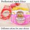 Apple Slicer Stainless Steel Fruit Slicer Plastic Apple Slicer Tainless Steel Apple Peeler Corer Slicer