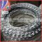 hot dipped and electro galvanized Blade barbed wire