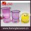 colorful hanging glass jar for candle