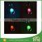 Outdoor Garden Solar Power light Saturn Spiral Wind Spinner