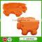 The Pig Shape Silicone Cake Mold LFGB Standard Silicone Cake Mold