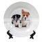 Wholesale Ceramic White Dinner Plate For Sublimation