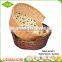 Wholesale custom cheap comfortable fabric sponge cushion rattan handmade cat dog basket