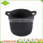 Cotton rope material woven black storage baskets