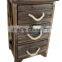 Rustic Furniture Drawer Cabinet Unfinished Wood Furniture Wholesale