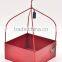 Hanging Flower Pots Large Metal Iron Bucket Flower Holder Garden/Balcony Planter