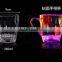 Induction luminescent color beer mug creative gifts promotional gifts led light champagne cup