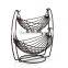 2017 Hot selling wire fruit basket,2-tier wire fruit basket for fruit