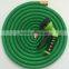 2016 New brass fitting retractable hose with green color