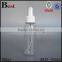 130ml  best sellers cosmetic water toner clear spray bottle high quality round shoulder pet plastic bottle spray cheapest