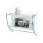 Stainless steel simple style towel rack, bathroom rotate towel hanger