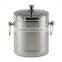 FDA certification Stainless Steel ice buckets wholesale ice bucket holder