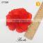 Vintage custom red decoration wedding flower for garment brooch