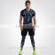 colorful 100% poyester LYCRA all over sublimation printing t-shirt