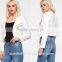 OEM service new design custom woman sexy layed jacket