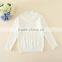 2015 new snow white color children sweater long knitwear kids girls sweater from chinese factory