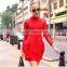 Latest Dress Designs For Ladies Dress 2014 New Women Fashion European Square Collar Lace Patchwork