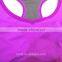 New purple wireless bra top soft plain sexy bra underwear seamless fitness yoga bra
