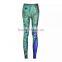 Wholesale sublimation compression pants elastic band pants high quality yoga pants
