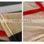 Smooth Coral Fleece Blanket Scottish Style Plush Throws