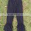 2015 Girls Ruffle Leggings Solid Colors Kids Cotton Pants Wholesale Girls Triple Ruffle Pants
